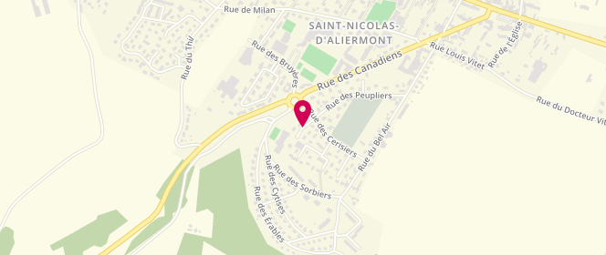 Plan de Accueil de loisirs extrascolaire, Rue des Tilleuls, 76510 Saint-Nicolas-d'Aliermont