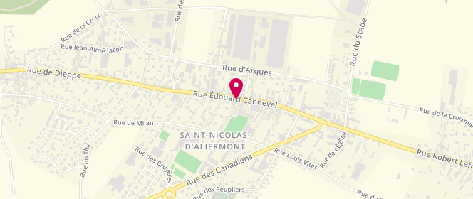 Plan de Accueil périscolaire Maternel, Rue Cannevel, 76510 Saint-Nicolas-d'Aliermont