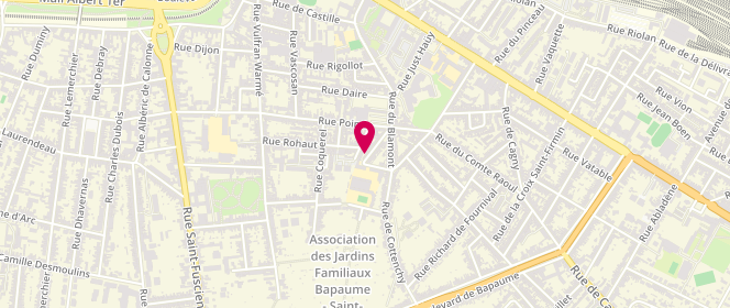 Plan de Centre de loisirs Jean Macé, 32 Rue Jean Macé, 80000 Amiens