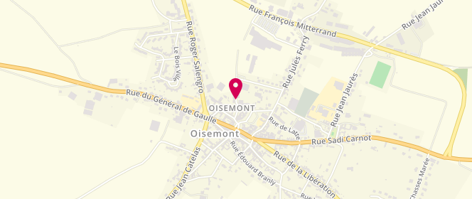 Plan de Acm Oisemont, Rue des Quarantes, 80140 Oisemont