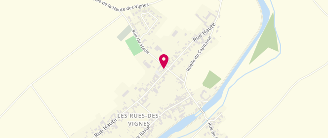 Plan de Accueil de loisirs de Communauté de Communes de la Vallée de Vinchy, Rue Joseph Labbé, 59258 Les Rues-des-Vignes