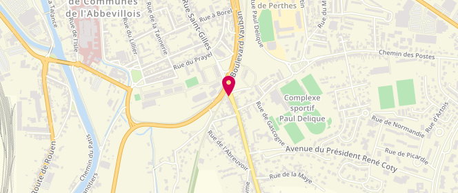 Plan de Accueil Jeunes Woodblok, 92 Rue Saint Gilles, 80100 Abbeville