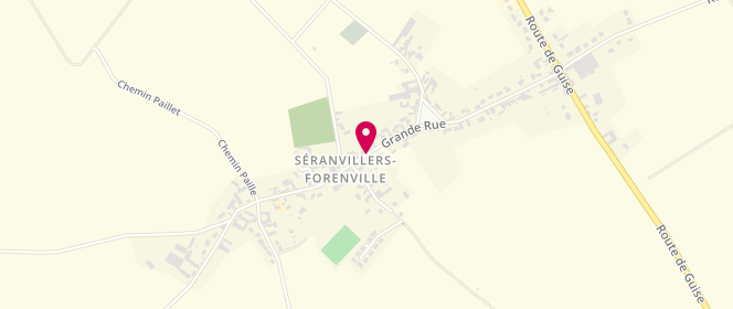 Plan de Accueil de loisirs De Seranvillers Forenville, 38 Grand'rue, 59400 Séranvillers-Forenville