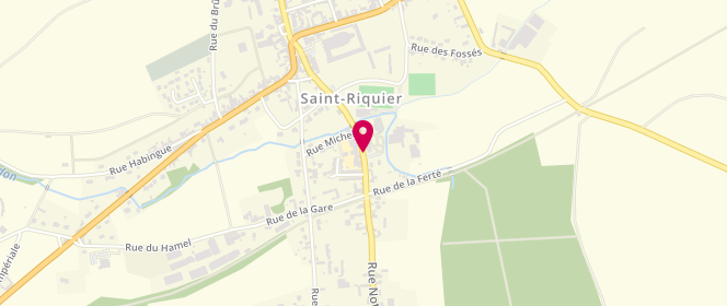 Plan de Accueil de loisirs Extra et Peri Scolaire, 11 Rue Notre Dame, 80135 Saint-Riquier