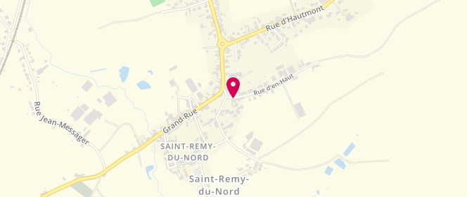 Plan de Accueil de loisirs De Saint Remy Dunord, 3 Rue de la Place, 59330 Saint-Remy-du-Nord