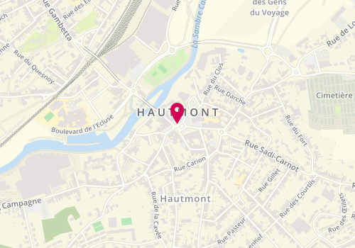 Plan de Centre Aout 6-17Ans Mp Lefort, 35 Place du Général de Gaulle, 59330 Hautmont