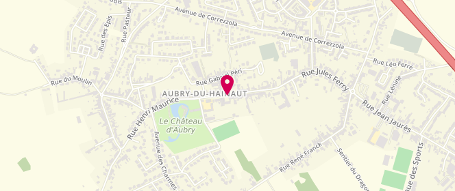 Plan de Service Jeunesse, 49 Rue Henri Maurice, 59494 Aubry-du-Hainaut
