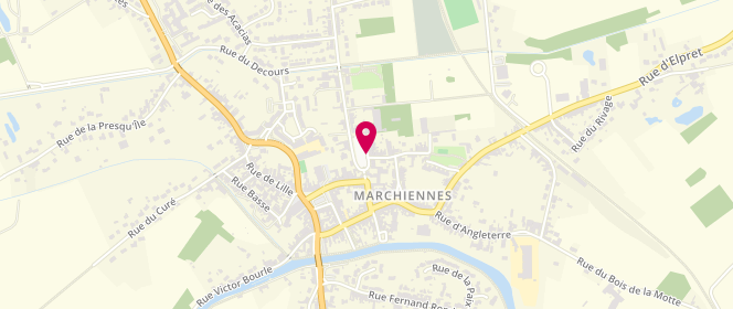 Plan de Accueil de loisirs d'Été de Marchiennes, Place Gambetta, 59870 Marchiennes