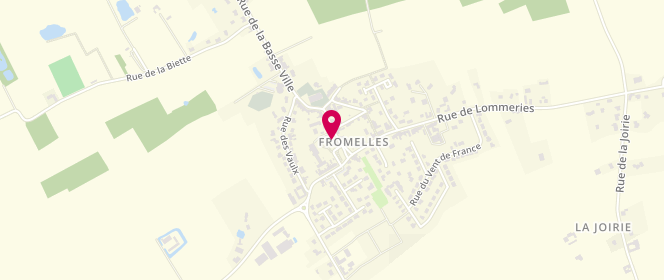 Plan de Commune de Fromelles, 7 Rue de Verdun, 59249 Fromelles
