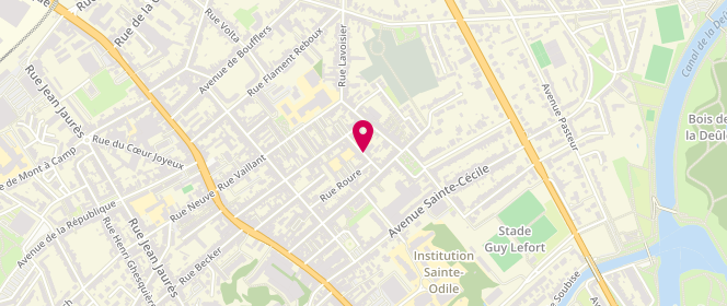 Plan de Ecole maternelle Lanoy Blin et centre Jules Maillot, Rue Champêtre, 59130 Lambersart