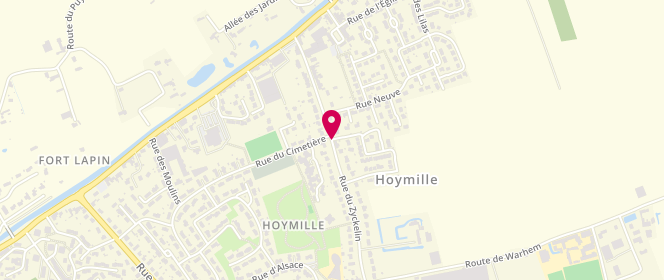 Plan de Accueil Préados Hoymille, 101 Rue de Zyckelin, 59492 Hoymille