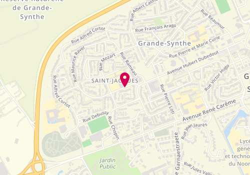 Plan de Centre Chabrier/2 Synthe, Rue Chabrier, 59760 Grande-Synthe